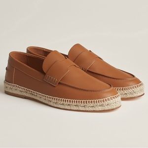 Hermes Trip Calfskin Espadrilles
